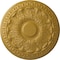 Ekena Millwork Colton Ceiling Medallion (Fits Canopies up to 4 3/4"), 15 3/4"OD x 1 1/2"P, Iridescent Gold CM15CNIGS - alternate 1